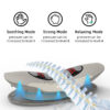 TENS EMS LED Air Compression Heating Waist Massager