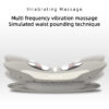 TENS EMS LED Air Compression Heating Waist Massager