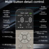 TENS EMS LED Air Compression Heating Waist Massager