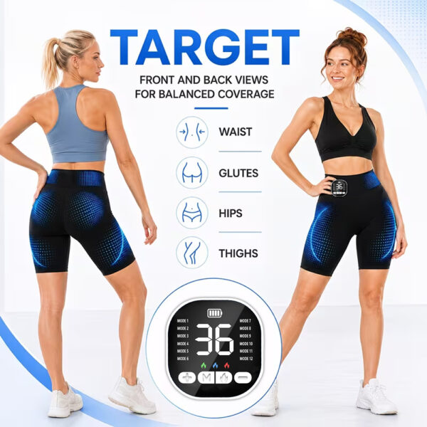 详情_05 Smart Wireless EMS Muscle Stimulator Shorts with Heat
