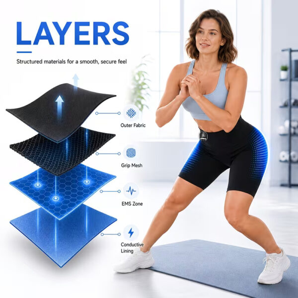 详情_09 Smart Wireless EMS Muscle Stimulator Shorts with Heat