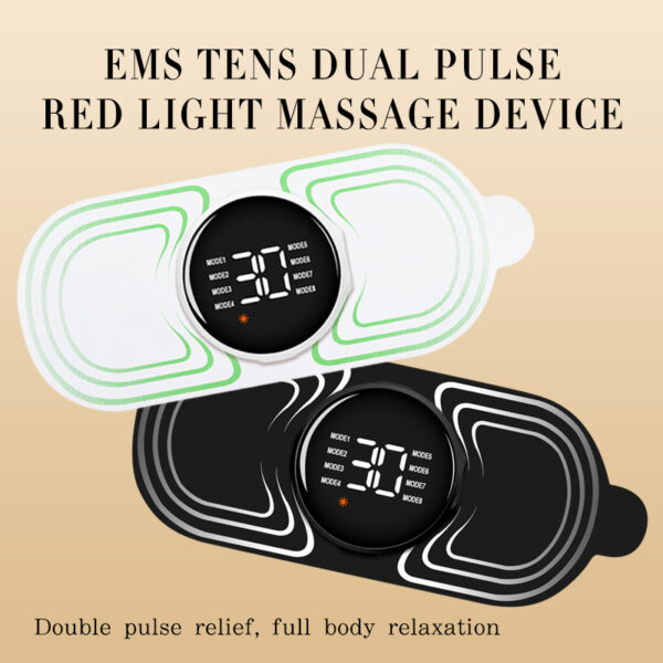 EMS Pulse Massager with Red Light Thermal Therapy