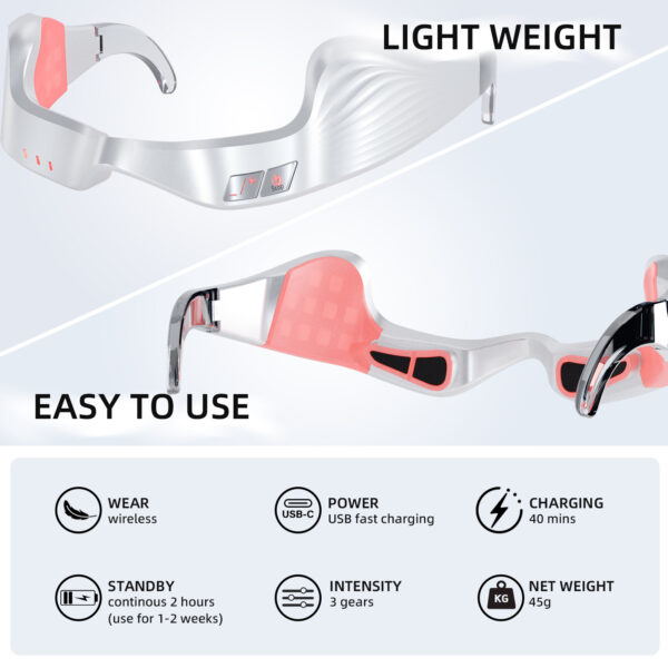 Tens Eye Beauty Massager with Led therapy