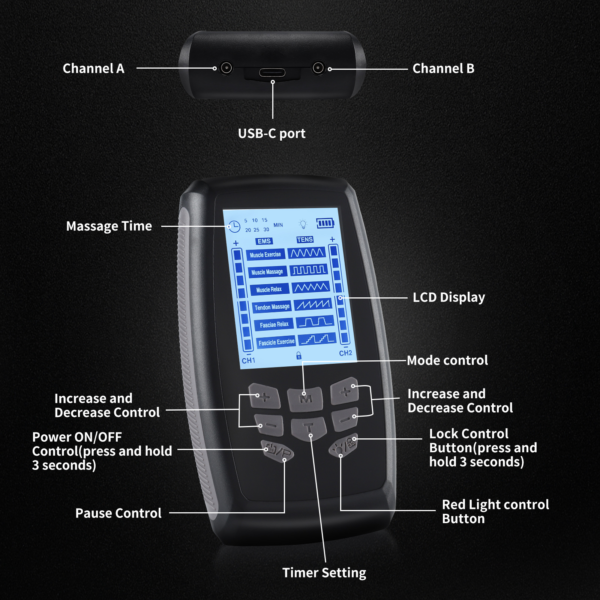 Electronic Pulse Massage Machine