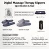 Electric Pulse Foot Care Slippers