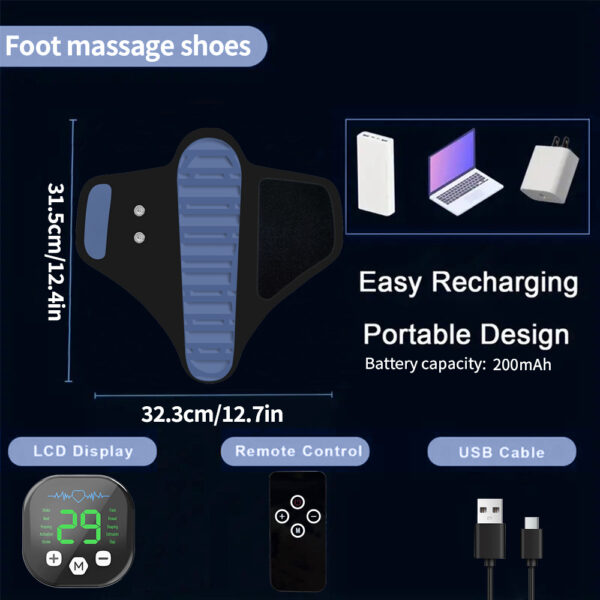 Electric Foot Massager Shoe