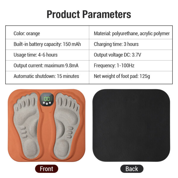 Electric Ems Foot Massager Foot Acupuncture Massage Mat