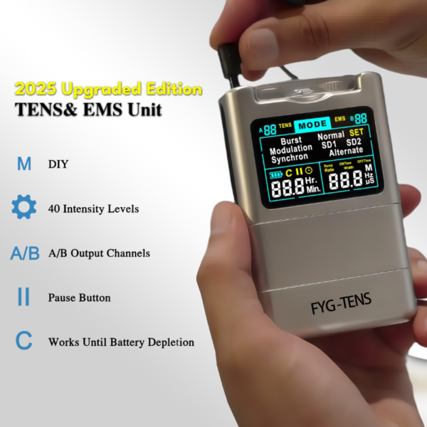 Dual Channel TENS 7000 Meridian Therapy Pulse Massager
