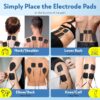 TENS EMS Unit Muscle Stimulator for Pain Relief Therapy