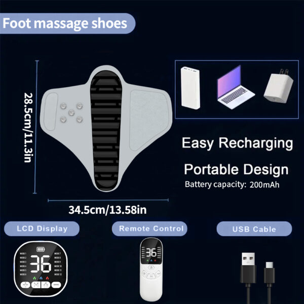 Electric Foot Massager Shoe