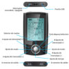 TENS EMS Mini Massager 36 Modes