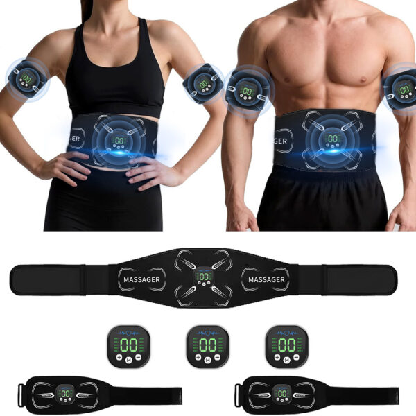 Smart Electronic Muscle Stimulator for Body Shaping, Fitness Training